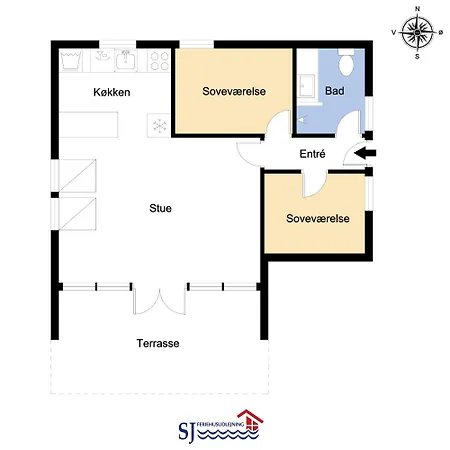 Hyggeligt Til Familien I Vejlby Klit Sj784 Дом отдыха